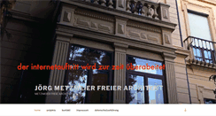 Desktop Screenshot of metzmeier-architekten.de